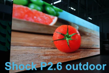 60 PCS P2.6 ABD için açık hava olay LED ekranı